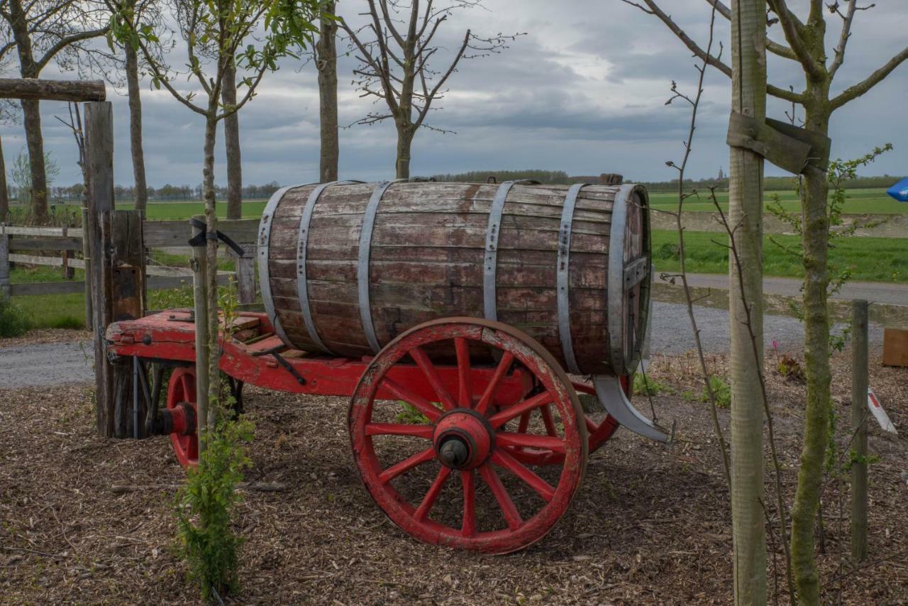 Boeren Biezen Bed Landelijk Villa Bagian luar foto