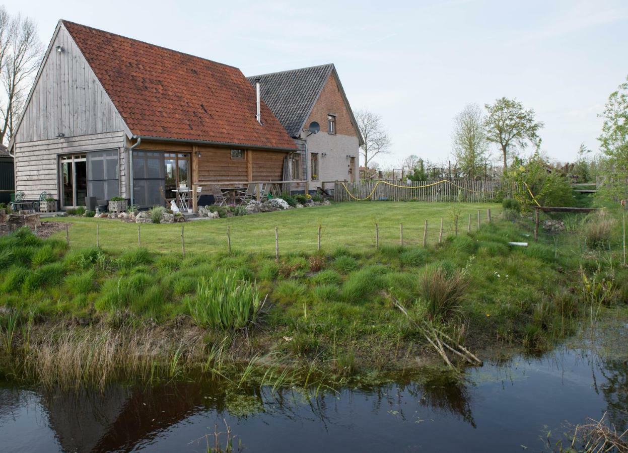 Boeren Biezen Bed Landelijk Villa Bagian luar foto
