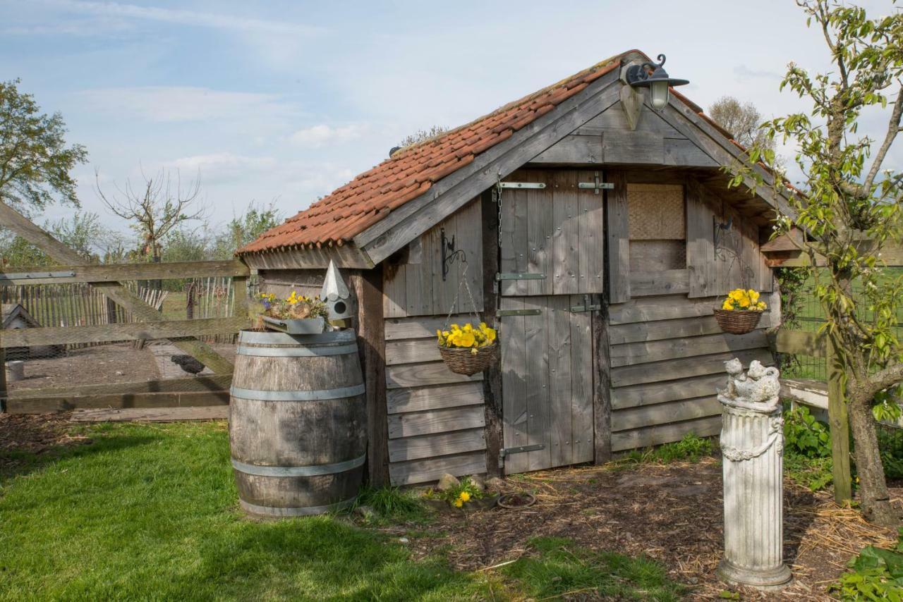 Boeren Biezen Bed Landelijk Villa Bagian luar foto
