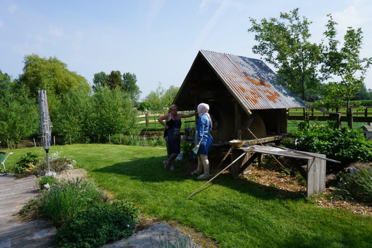Boeren Biezen Bed Landelijk Villa Bagian luar foto